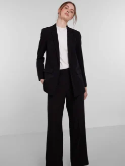 PIECES Black Tailored Blazer Sale