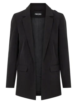 PIECES Black Tailored Blazer Sale