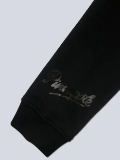 Pineapple Womens Off Shoulder Longline Sweatshirt Black New