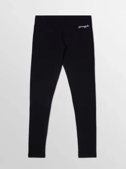 Pineapple Womens Wide Waistband Leggings Black Best