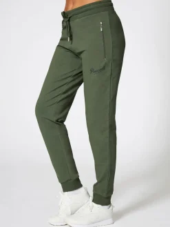 Pineapple Forest Green Skinny Zip Joggers Outlet