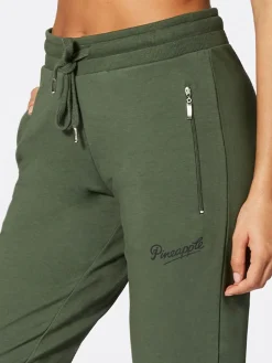 Pineapple Forest Green Skinny Zip Joggers Outlet