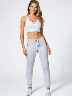 Pineapple Light Grey Skinny Zip Joggers Sale