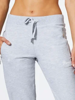 Pineapple Light Grey Skinny Zip Joggers Sale