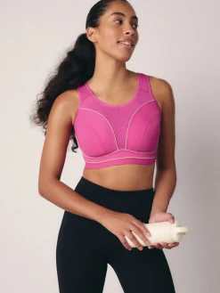 Next B-G Active Sports High Impact Dry Tech Non Pad Bra Pink Sale