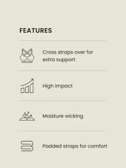 Next B-G Active Sports High Impact Dry Tech Non Pad Bra Pink Sale