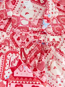 Next Pink Bows Satin Button Through Pyjamas Best