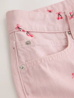 Next Straight Leg Jeans Pink Cherry Best