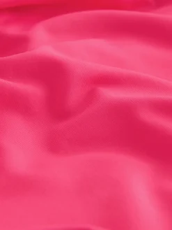 Next F-K Ultimate Support Tummy Control Wired Bandeau Swimsuit Pink Outlet