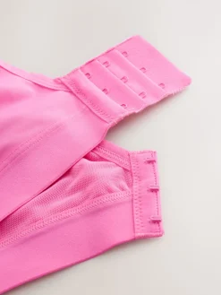 Next Ultimate Support Non Pad Minimising Wired Dry Tech High Impact Sports Bra Pink Online