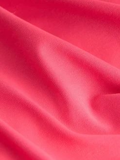 Next Wrap Tummy Control Swimsuit Pink New