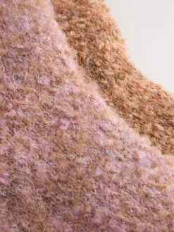 Next Boucle Cosy Socks 2 Pack Pink/Rust