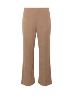 PixieGirl Petite Ribbed Wide Leg Joggers Brown