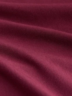 Next Jersey Waisted Summer Midi Dress Plum Purple Outlet