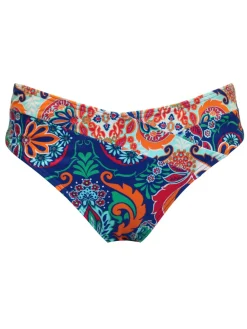 Pour Moi High Leg Venice Beach Bikini Bottoms Aqua Blue Online