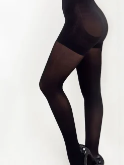 Pour Moi Definitions 40 Denier Shaping Control Tights Black Online