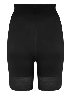 Pour Moi Effortless Tummy Control Thigh Slimmer Shapewear Black Best