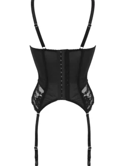Pour Moi Fleur Non Padded Underwired Balcony Basque Black Sale