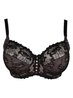 Pour Moi Black Non Padded Sofia Bra Online