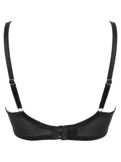 Pour Moi Push Up Fleur Balconette Bra Black Sale