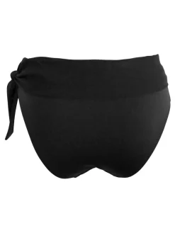 Pour Moi Roll Top St Kitts Bikini Bottoms Black Hot