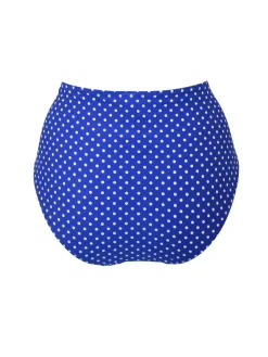 Pour Moi High Waist Sicily Bikini Bottoms Blue Clearance
