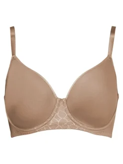 Pour Moi Padded Geo Sculpt Underwired Bras Brown Sale