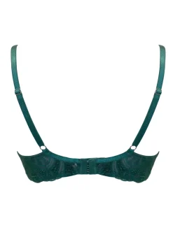 Pour Moi Green Push Up New Romance Bra Outlet