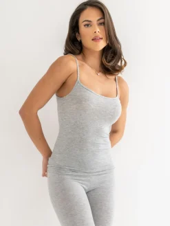 Pour Moi Cami Second Skin Thermal Grey