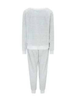 Pour Moi Cosy Fleece Sweatshirt and Jogger Pyjamas Set Grey Online