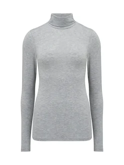 Pour Moi Roll Neck Second Skin Thermal Grey Sale