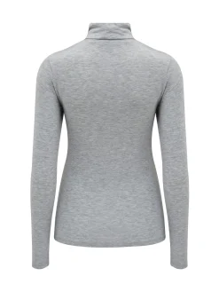 Pour Moi Roll Neck Second Skin Thermal Grey Sale