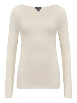 Pour Moi Ivory Long Sleeve Second Skin Thermal Online