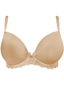 Pour Moi Natural Plunge Flora Underwired Bra Hot