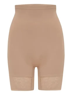 Pour Moi Effortless Tummy Control Thigh Slimmer Shapewear Nude Clearance