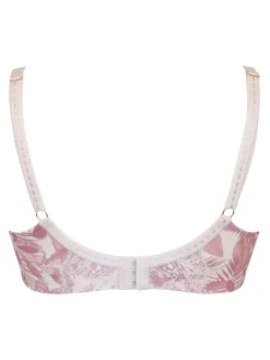 Pour Moi Non Padded Bliss Printed Mesh Side Support Bra Pink Online