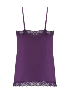 Pour Moi Cami Sofa Loves Lace Soft Hidden Support Pyjama Top Purple Online