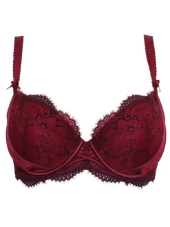 Pour Moi Red Balcony Hollywood Bra Online