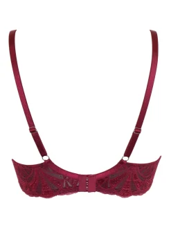 Pour Moi Red Push Up New Romance Bra