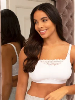 Pour Moi Nursing Rebel Longline Multiway Strapless Bra White Hot