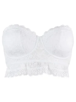 Pour Moi Strapless Rebel Bra White Hot