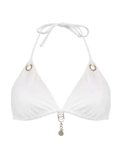 Pour Moi Triangle St Barts Bikini Top White Sale