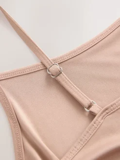 Next Microfibre Comfort Slip Praline Nude