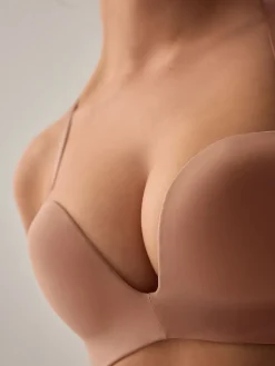 Next Praline Nude Push Up Non Wire Multiway Bra