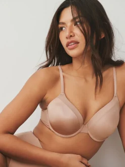 Next Praline Nude/White Full Cup A-E Smoothing Ultimate Comfort Bras 2 Pack New