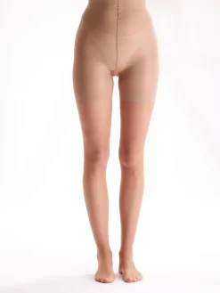 Pretty Polly Bodyshaping Sheet Longline Tights 20 Denier 2 Pack Nude Sale
