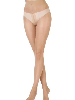 Pretty Polly Natural 8 Denier Skin Tone Tights 2 Pack Clearance