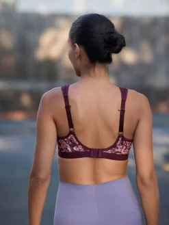 Next B-G Active Sports High Impact Dry Tech Full Cup Wired Bra Print