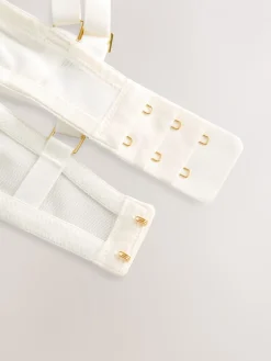 Next Print/Plain DD+ Non Pad Plunge Microfibre & Lace 2 Pack Bras Discount