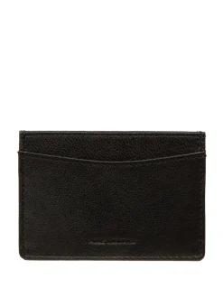 Pure Luxuries London 'Anna' Leather Card Holder Black Sale